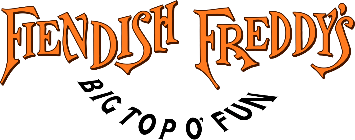 Fiendish Freddy's Big Top O'Fun logo for Atari ST